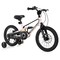 16 Inch Pink Kids Bike, Lightweight Design with Detachable Training Wheels, Ideal for Ages 4 to 7